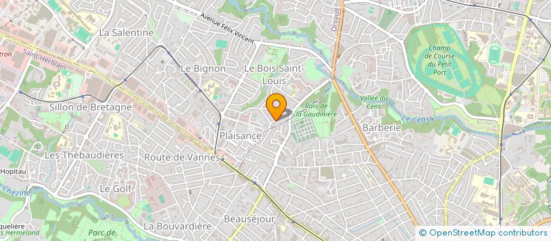 localisation de l'entreprise MONSIEUR MICHEL DOUTEAU à ORVAULT