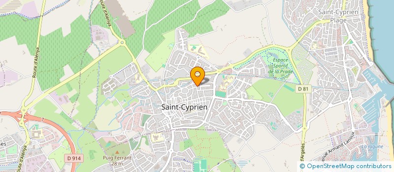 localisation de l'entreprise MONSIEUR MICHEL DOUTRES à SAINT-CYPRIEN