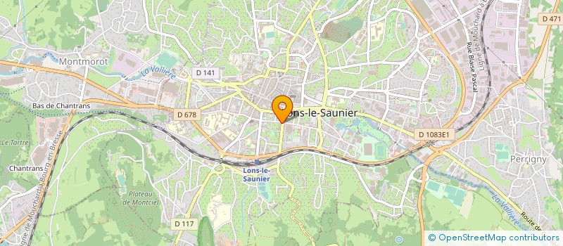 localisation de l'entreprise MONSIEUR MICHEL DOUX à LONS-LE-SAUNIER