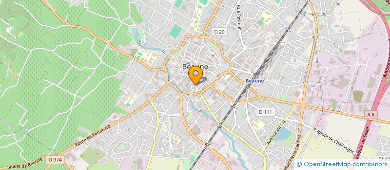 localisation de l'entreprise MONSIEUR MICHEL DREYFUS à BEAUNE