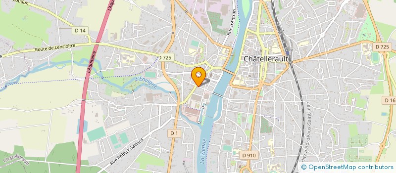 localisation de l'entreprise MONSIEUR MICHEL DRISSNER  CHATELLERAULT