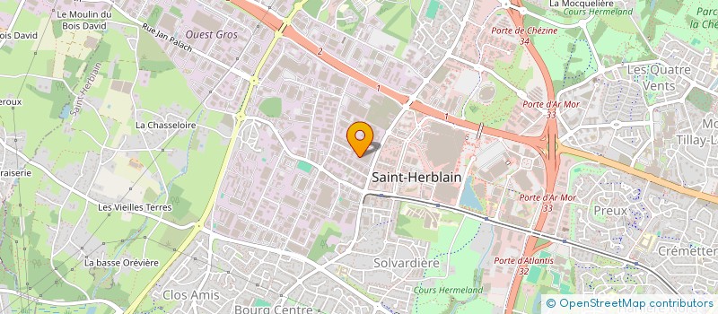localisation de l'entreprise MONSIEUR MICHEL DRONNEAU  SAINT-HERBLAIN