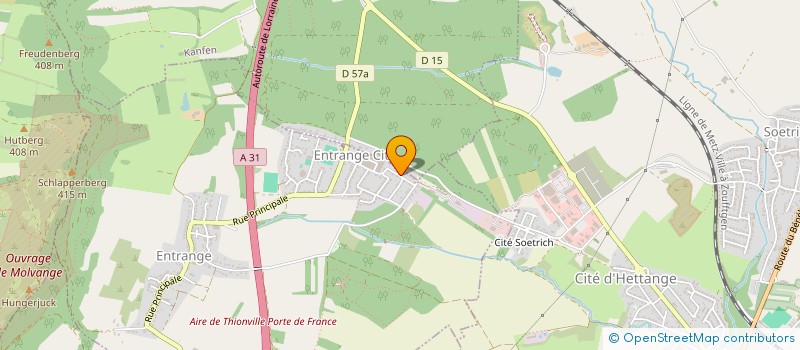 localisation de l'entreprise MONSIEUR MICHEL DROUARD à ENTRANGE