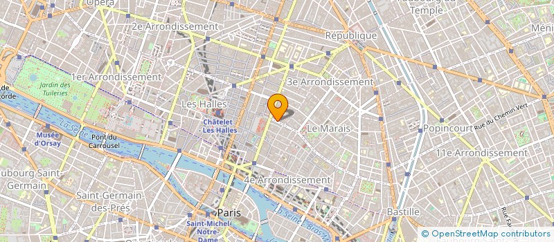 localisation de l'entreprise MONSIEUR MICHEL DROUILHAT à PARIS