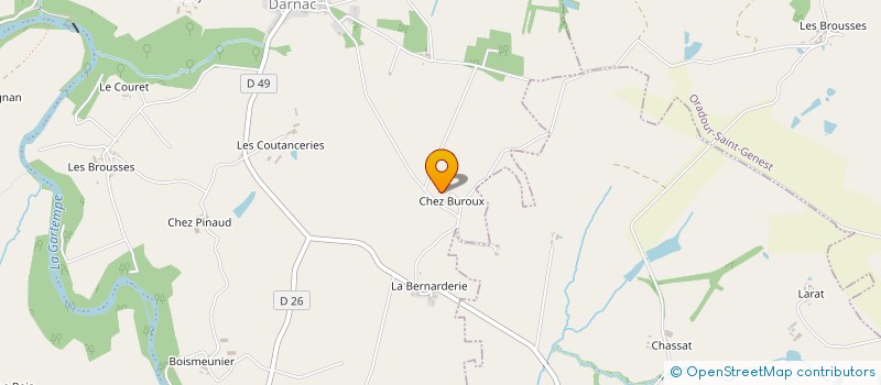 localisation de l'entreprise MONSIEUR MICHEL DUBAUD à VAL-D'OIRE-ET-GARTEMPE