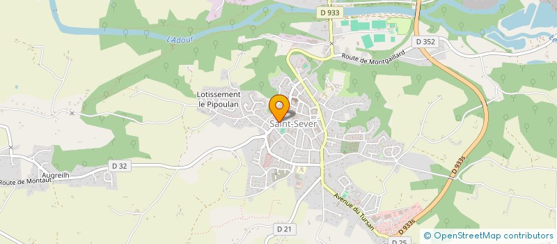 localisation de l'entreprise MONSIEUR MICHEL DUBERNET à SAINT-SEVER