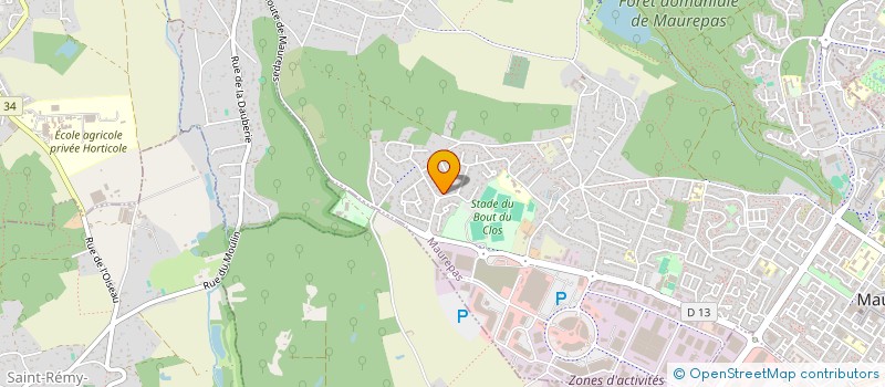 localisation de l'entreprise MONSIEUR MICHEL DUBLANC  MAUREPAS