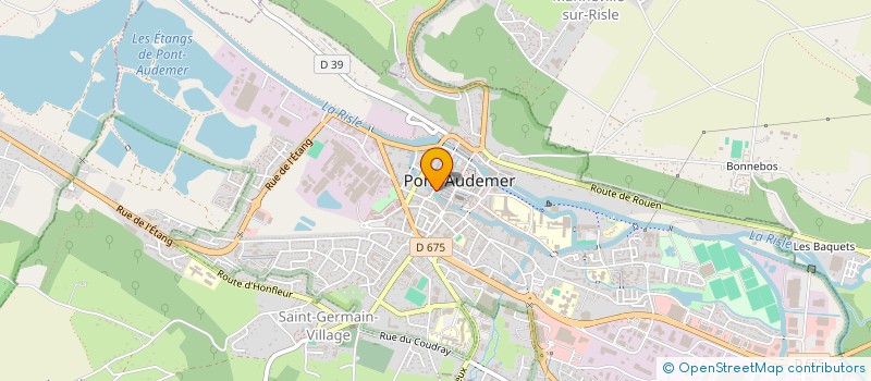 localisation de l'entreprise MONSIEUR MICHEL DUBOIS à PONT-AUDEMER