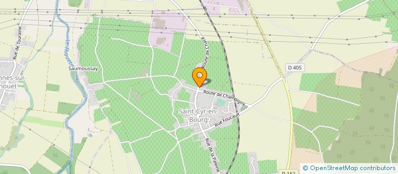 localisation de l'entreprise MONSIEUR MICHEL DUBOIS  BELLEVIGNE-LES-CHATEAUX