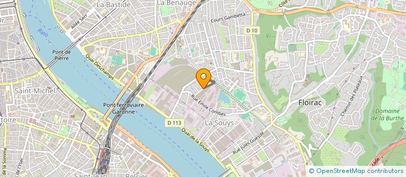 localisation de l'entreprise MONSIEUR MICHEL DUBOIS  FLOIRAC