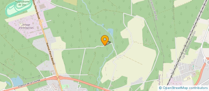 localisation de l'entreprise MONSIEUR MICHEL DUBOIS  SAINT-PAUL-LES-DAX