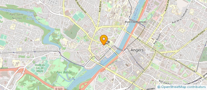 localisation de l'entreprise MONSIEUR MICHEL DUBOIS  ANGERS