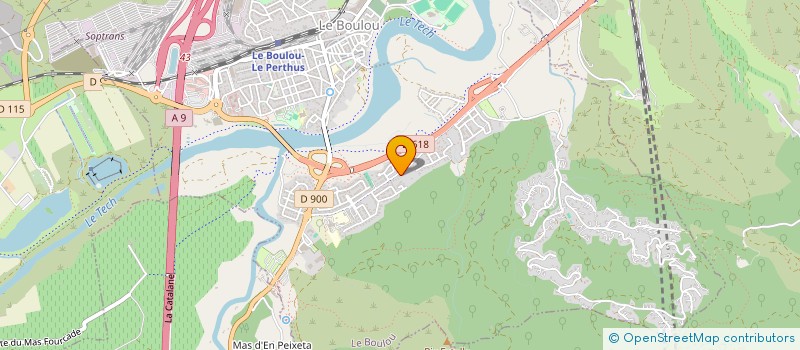 localisation de l'entreprise MONSIEUR MICHEL DUBOIS à LE BOULOU
