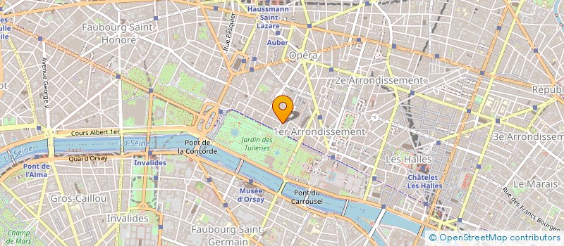 localisation de l'entreprise MONSIEUR MICHEL DUBOST à PARIS