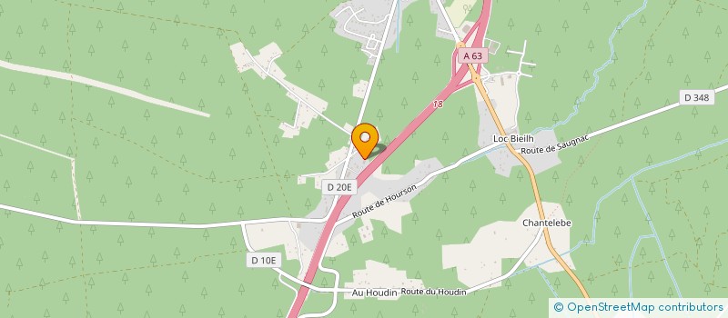 localisation de l'entreprise MONSIEUR MICHEL DUBOURG  MANO