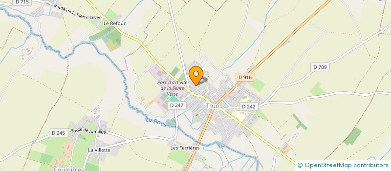 localisation de l'entreprise MONSIEUR MICHEL DUBRAY à ECORCHES