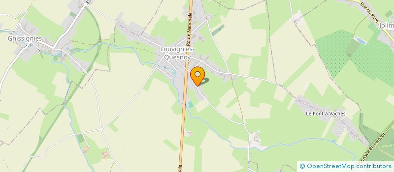 localisation de l'entreprise MONSIEUR MICHEL DUBRAY à LOUVIGNIES-QUESNOY