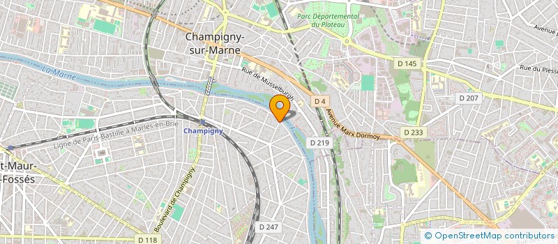 localisation de l'entreprise MONSIEUR MICHEL DUBRE à SAINT-MAUR-DES-FOSSES