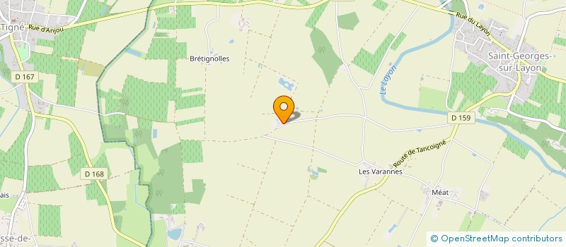 localisation de l'entreprise MONSIEUR MICHEL DUBUISSON à DOUE-EN-ANJOU