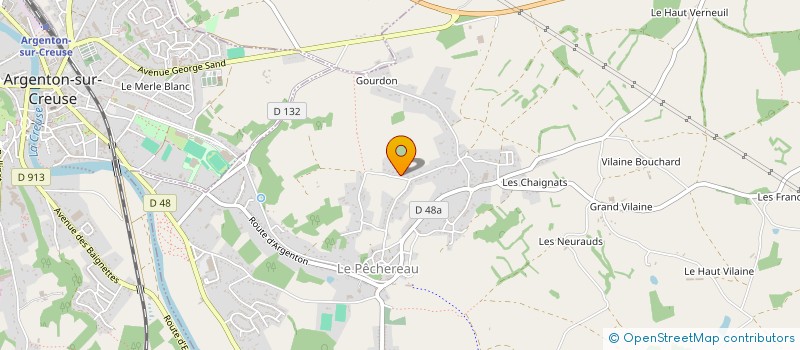 localisation de l'entreprise MONSIEUR MICHEL DUBUJET à LE PECHEREAU