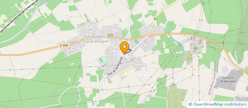 localisation de l'entreprise MONSIEUR MICHEL DUCHAMP  JONQUIERES-SAINT-VINCENT