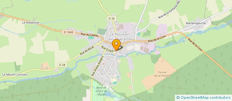 localisation de l'entreprise MONSIEUR MICHEL DUCOLLET à LE NOUVION-EN-THIERACHE