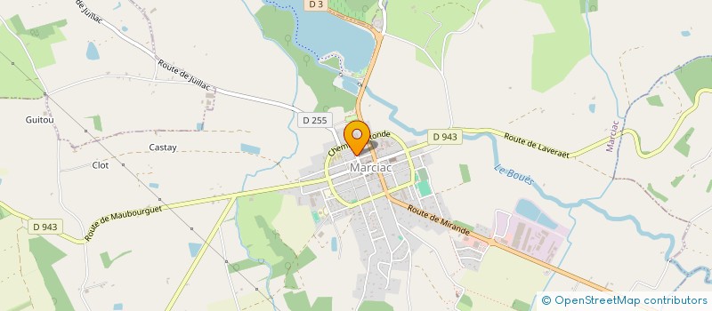 localisation de l'entreprise MONSIEUR MICHEL DUFFAU à MARCIAC