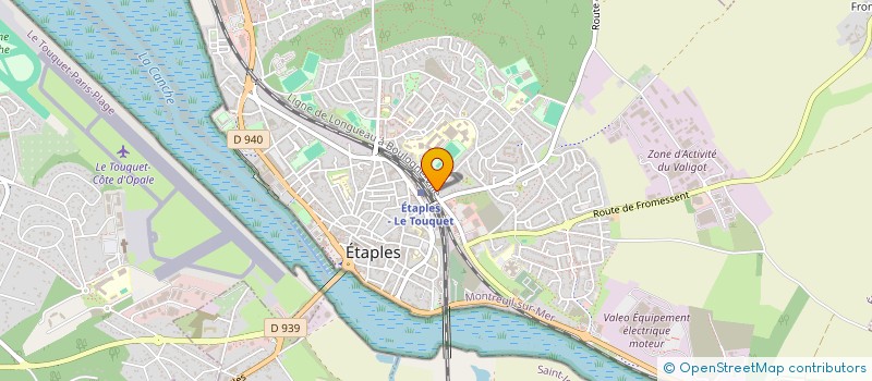 localisation de l'entreprise MONSIEUR MICHEL DUFLOT  FRENCQ