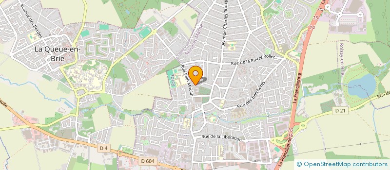 localisation de l'entreprise MONSIEUR MICHEL DUGUET à PONTAULT-COMBAULT