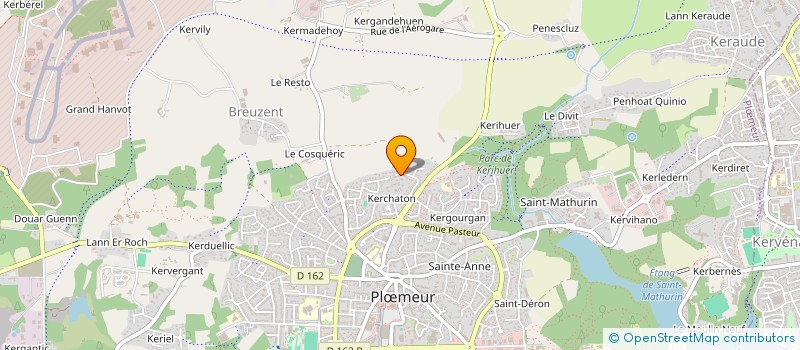 localisation de l'entreprise MONSIEUR MICHEL DUHAMEL  PLOEMEUR