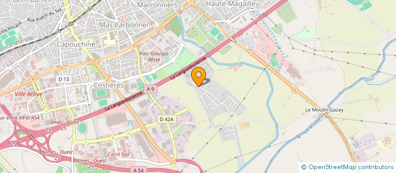 localisation de l'entreprise MONSIEUR MICHEL DUMAS à NIMES