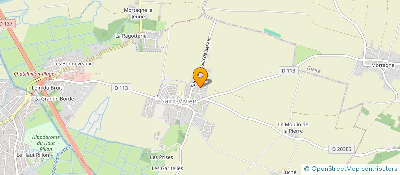 localisation de l'entreprise MONSIEUR MICHEL DUMINIL  SAINT-VIVIEN