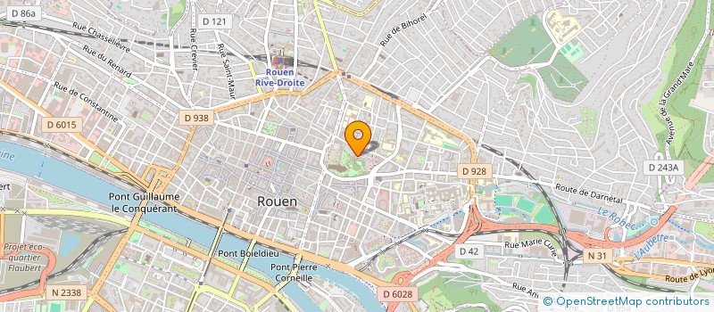 localisation de l'entreprise MONSIEUR MICHEL DUMONT à ROUEN
