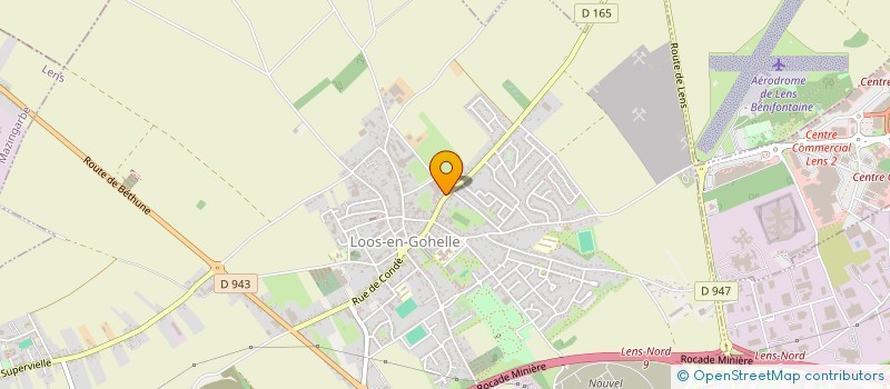 localisation de l'entreprise MONSIEUR MICHEL DUMONT  LOOS-EN-GOHELLE