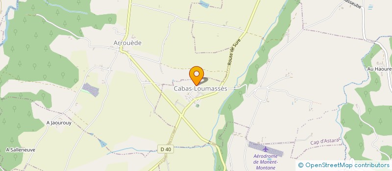 localisation de l'entreprise MONSIEUR MICHEL DUMONT  CHELAN