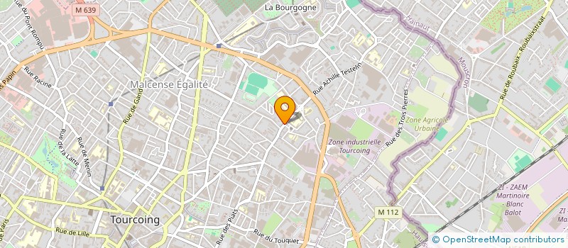 localisation de l'entreprise MONSIEUR MICHEL DUMONT  TOURCOING