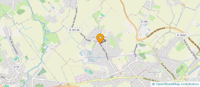 localisation de l'entreprise MONSIEUR MICHEL DUONG  ANNEZIN