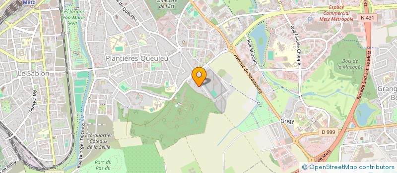 localisation de l'entreprise MONSIEUR MICHEL DUPEBE  METZ