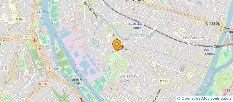 localisation de l'entreprise MONSIEUR MICHEL DUPLAINE  LE VESINET