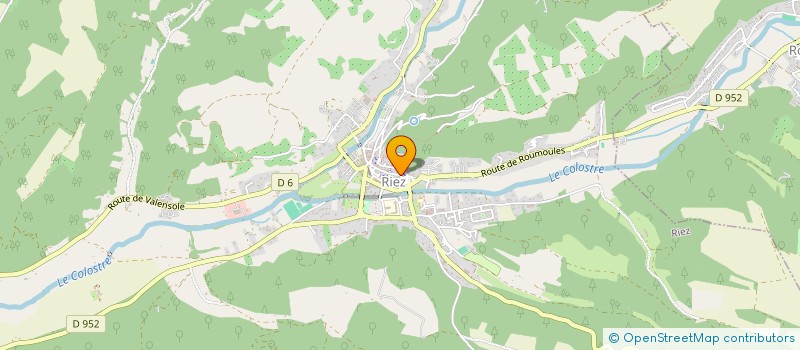 localisation de l'entreprise MONSIEUR MICHEL DUPLAT à RIEZ