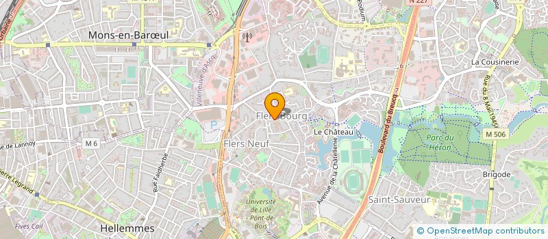 localisation de l'entreprise MONSIEUR MICHEL DUPONCHELLE  VILLENEUVE D ASCQ