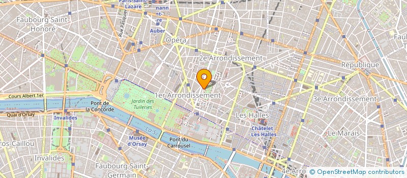 localisation de l'entreprise MONSIEUR MICHEL DUPONT à PARIS