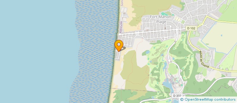 localisation de l'entreprise MONSIEUR MICHEL DUPONT  FORT-MAHON-PLAGE