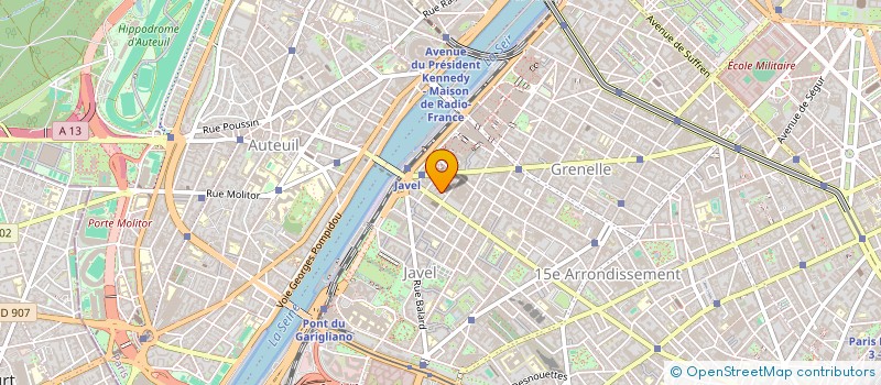 localisation de l'entreprise MONSIEUR MICHEL DUPOUY  PARIS