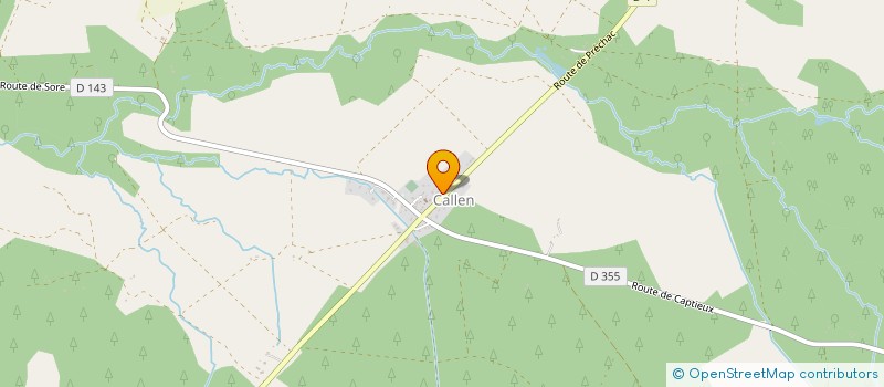 localisation de l'entreprise MONSIEUR MICHEL DUPRAT  SORE