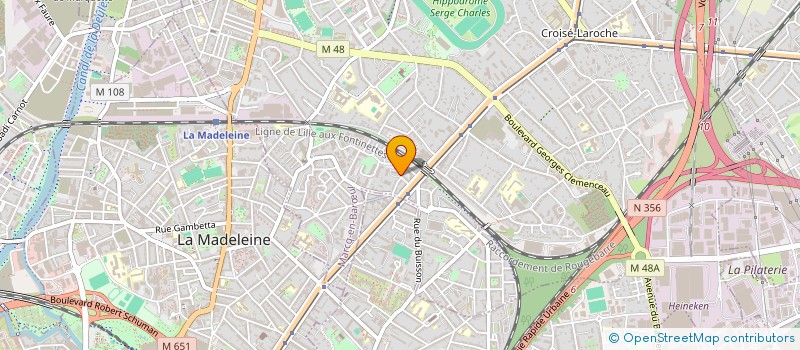 localisation de l'entreprise MONSIEUR MICHEL DUPUIS à MARCQ-EN-BARŒUL