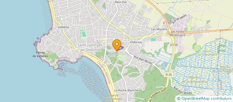 localisation de l'entreprise MONSIEUR MICHEL DUPUIS  SAINT-GEORGES-DE-DIDONNE