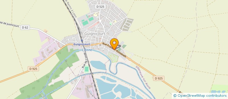 localisation de l'entreprise MONSIEUR MICHEL DUPUIS  VILLENEUVE-SUR-AISNE