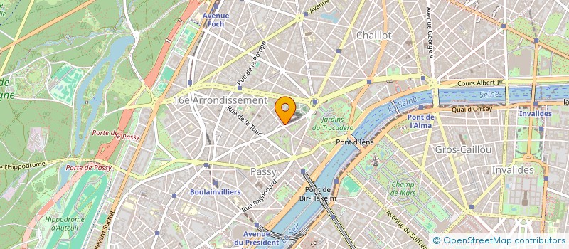 localisation de l'entreprise MONSIEUR MICHEL DUPYTOUT à PARIS
