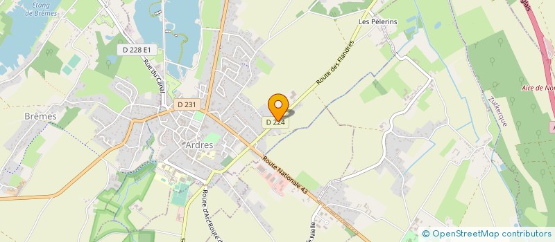 localisation de l'entreprise MONSIEUR MICHEL DUQUENOY  ARDRES